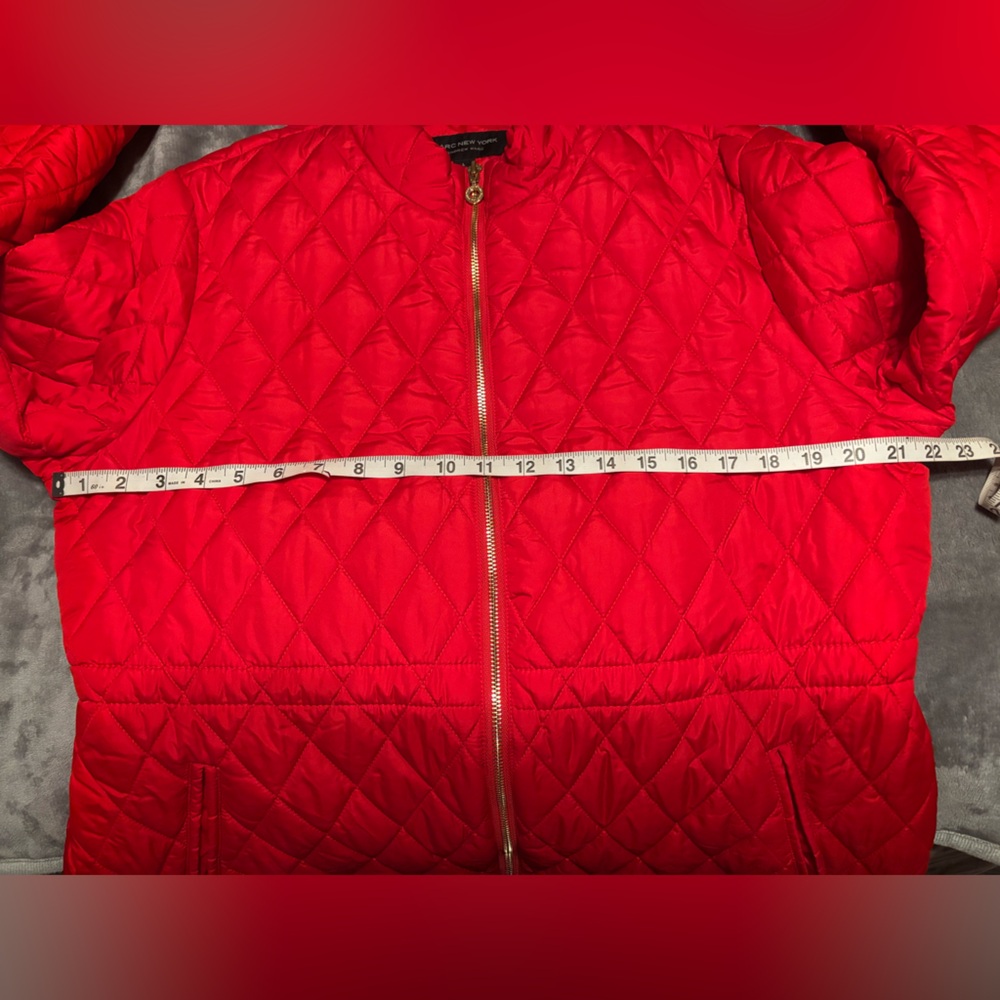 Marc New York Vibrant Red Outerwear L. - Picture 6 of 7